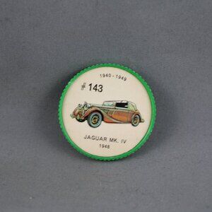 Jello Car Coins - #143 of 200 - The Jaguar MK IV